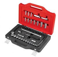 Facom start set in koffer met ratel doppen 3/8" twin box 62-delig - JL.151-EP62PB-2
