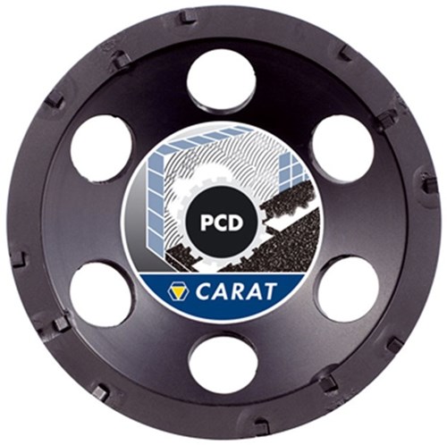 Carat Carat Slijpkop Pcd Ø125X22.23Mm Tbv Lijm En Verfresten - CPCD125300