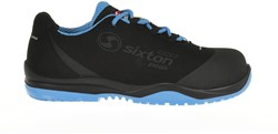 Sixton Peak 91328-11 Cuban ESD S3 Zwart/Blauw - Maat 37 - 91328-11-37
