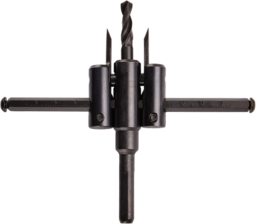 Makita Accessoires Instelbare cirkelsnijder 30-120mm - D-57093 - D-57093
