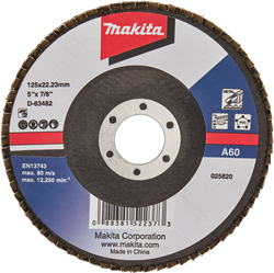 Makita Accessoires Lamellenschuurschijf 125mm A60 - D-63482 - D-63482