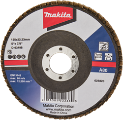 Makita Accessoires Lamellenschuurschijf 125mm A80 - D-63498