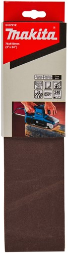 Makita Accessoires D-67212 | Schuurband | Red K240 | 76x610 | 3 stuks - D-67212-2