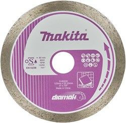 Makita Accessoires Diamantschijf 125mm | Incl. reduceerring - D-80226
