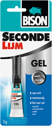 Bison Secondelijm Gel Blister | 3 g - 1490269