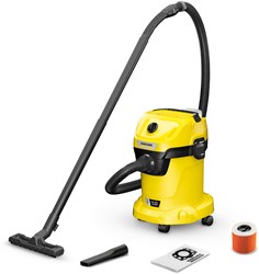 Karcher WD 3-18 V-17/20 Accu Nat- en droogstofzuiger zonder accu's en lader - 1.628-550.0