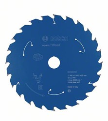 Bosch Accessoires Expert for Wood cirkelzaagblad voor accuzagen 165x1,5/1x20 T24 - 2608644507