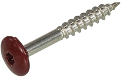 Dak&Gevel Kleurkopschroef Rvs-A2 Wijnrood Ral3005 4.8X25 | 50 stuks - 6304.30.37132