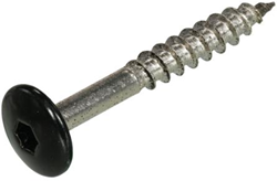 Dak&Gevel Kleurkopschroef Rvs-A2 Zwart Ral9005 4.8X38 | 50 stuks - 6304.30.37523