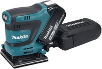 Makita DBO481RTJ Accu Handpalm Vlakschuurmachine | 18V | 2 x 5.0 Ah accu + snellader | In Mbox - DBO481RTJ