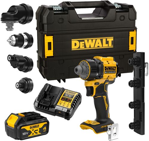 DeWALT DCD803M1T XR 18V Accu Boormachine Set | 1x 4.0Ah | In TSTAK - DCD803M1T