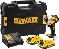 DeWalt DCF809D2T | Accu Slagschroevendraaier 18V koolborstelloos in TSTAK (2x 2.0Ah accu + lader) - DCF809D2T-QW