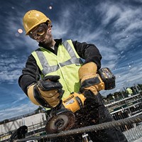 DeWalt DCG414NT-XJ XR Flexvolt accu Haakse Slijper | in TSTAK koffer zonder accu's en lader-2