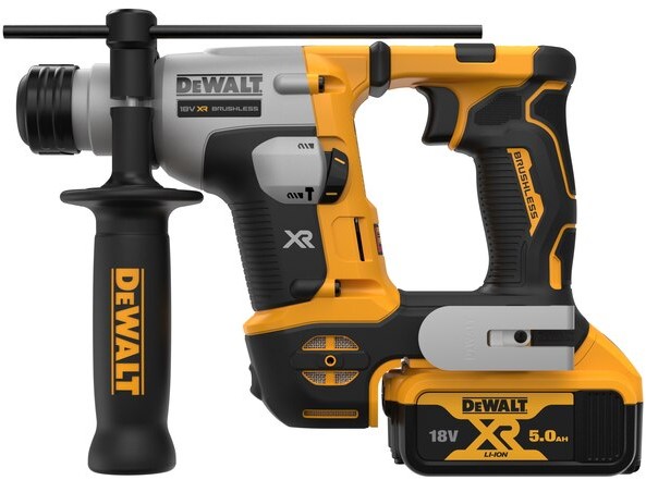 Beven schoolbord Rauw DeWalt DCH172P2 Accu Boorhamer | SDS-Plus | 2x 5.0 Ah | 18V XR | 16 mm | 1.4 J - DCH172P2-QW ToolMax Beven schoolbord Rauw DeWalt DCH172P2 Accu Boorhamer | SDS-Plus | 2x 5.0 Ah | 18V XR | 16 mm | 1.4 J - DCH172P2-QW ToolMax
