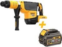 DeWalt DCH775N | Accu Combihamer | FlexVolt | SDS-Max | 54V XR | Body | Inclusief DCB546-XJ XR FLEXVOLT 18V-54V 6.0Ah accu