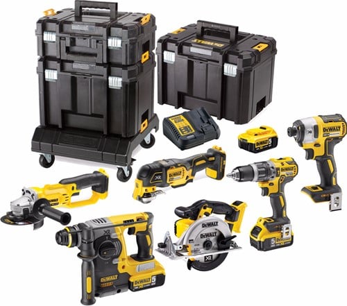 DeWalt DCK654P3T Accuset | 18v 5.0Ah Li-Ion | 3 accu's - DCK654P3T