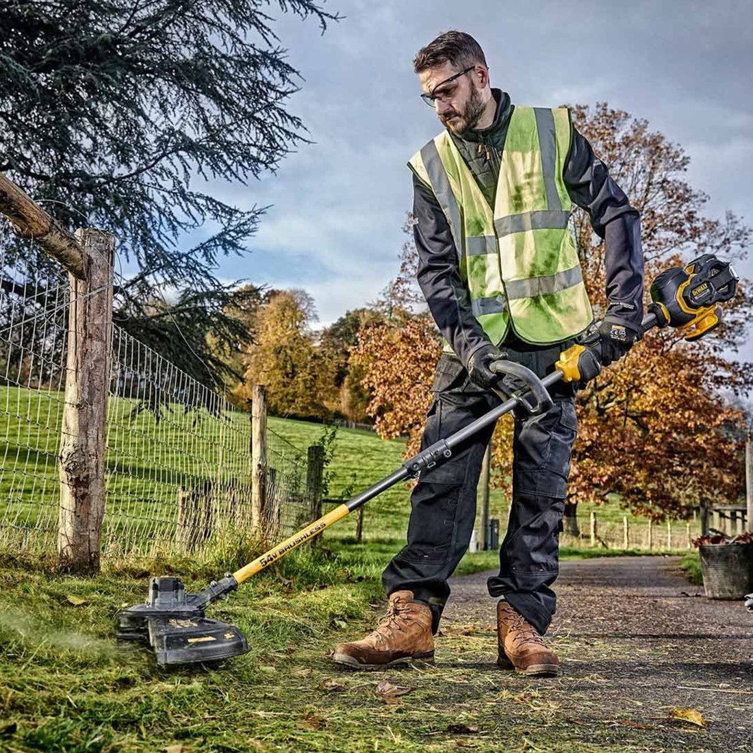 DeWalt DCM571N-XJ Accu Grastrimmer FlexVolt 54V Body accu's