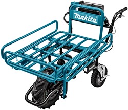 Makita DCU180ZX1 | Kruiwagen 18V | Met Transporthulprek | Zonder accu's en lader, in doos - DCU180ZX1