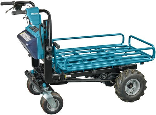 Makita dcu604z accu kruiwagen met rek | 2x 18v | body | zonder accu's & laders afbeelding