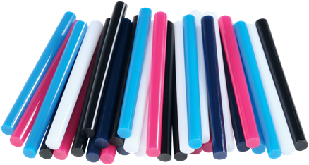Rapid Lijmpatronen gekleurd | Classic | 7 mm x 94 mm | 36 stuks | Blister - 5001363-3