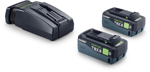 Festool 18V 2x 8.0Ah TBX8/SCA16 Energie-set - 578892