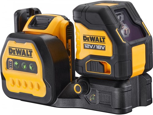 DeWalt DCE088D1G18 | Accu Kruislijnlaser | Groen | 12/18V | XR | 2.0 Ah - DCE088D1G18-QW-2