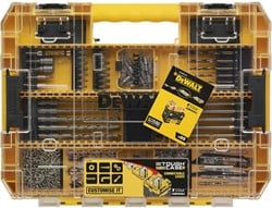 DeWalt Accessoires DT70763-QZ | 85-delige set, speedboren, metaalboren, SDS+ beton, bits torx, TOUGH CASE - DT70763-QZ