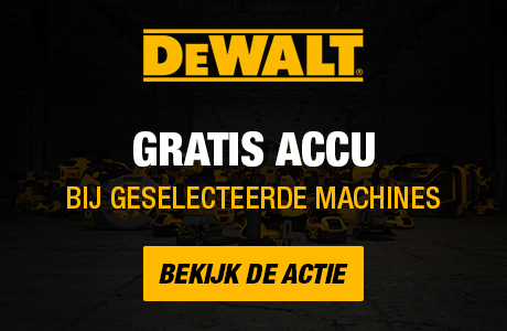 Homepagina - Desktop - Hoofdbanner 2 - DeWalt
