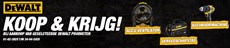 DeWALT Koop & Krijg Actie-412