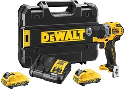 DeWalt DCD701D2-QW Accuboormachine 12v 2,0Ah Li-ion  - DCD701D2-QW