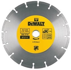DeWalt Diamantblad gesegmenteerd 125mm DT3711 - DT3711-QZ