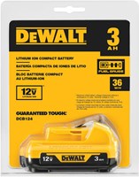 DeWalt DCB124 | Accu | 12 volt | 3,0 ah li-ion - DCB124-XJ-3