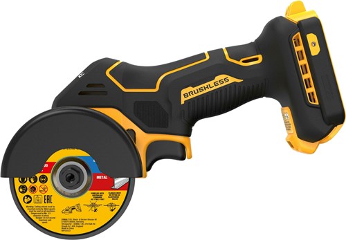 DeWalt DCS438N | Accu Slijpmachine | 18V | 76 mm | Zonder accu's en lader - DCS438N-XJ-2
