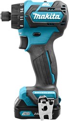 Makita DF032DSAJ 12 V Max Boor-/schroefmachine 2,0 Ah accu (2 st), lader, Mbox - DF032DSAJ