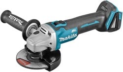 Makita DGA506Z 18v Haakse slijper 125mm Body , met vastzetschakelaar | zonder accu's en lader en zonder koffer - DGA506Z