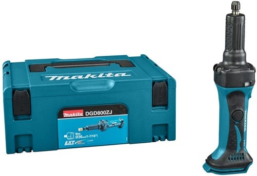 Makita DGD800ZJ 18v Accu rechte slijper | Zonder accu's en lader in M-box - DGD800ZJ