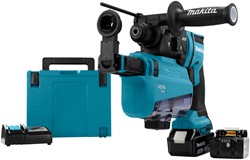 Makita DHR182TWJU Accu Combi Boorhamer 18v | 5.0Ah in Mbox met stofafzuiging
