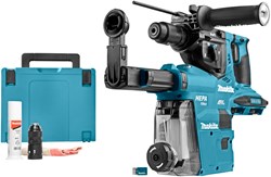 Makita DHR283ZWJU Combihamer 2 x 18V met stofafzuiging - DHR283ZWJU