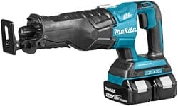 Makita DJR360PT2 - 2x18 V Reciprozaag 5,0 Ah accu (2 st), duo snellader, koffer