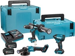 Makita DK400NX | XGT 40 V Max Combiset | DF001G + TD002G + GA005G | Incl accu's & lader - DK400NX