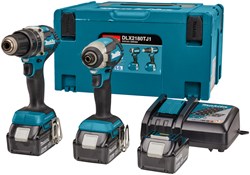 Makita DLX2180TJ1 - DHP484 Accuklopboormachine + DTD153 Accu Slagschroevendraaier 18v 5,0ah Li-ion + 3e accu