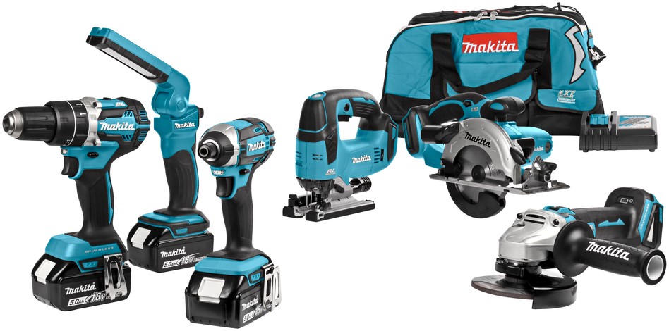 ACCU 4-PACK MAKITA DLX4159TJ (18V - 3 X 5 AH LI-ION)