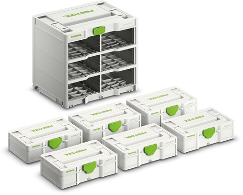 Festool SYS3-RK/6 M 337-Set Systainer³ Rack - 577816 ToolMax