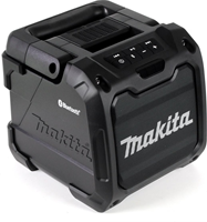 Makita DMR200B Accu Bluetooth speaker | 12-18V Li-Ion | stroom & accu | Zwart - DMR200B-2