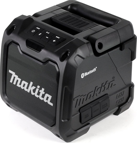 Makita DMR200B Accu Bluetooth speaker | 12-18V Li-Ion | stroom & accu | Zwart - DMR200B