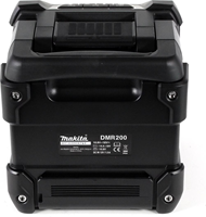 Makita DMR200B Accu Bluetooth speaker | 12-18V Li-Ion | stroom & accu | Zwart - DMR200B-3