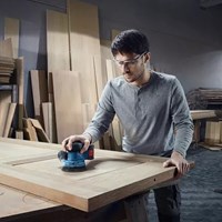 Bosch Blauw GEX 185-LI Professional | Accu-excenterschuurmachine | 18V | Body | Zonder Accu's & Laders | In Doos - 06013A5020-2