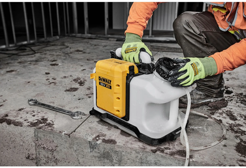 Draadloze dompelpomp, compatibel met Milwaukee 18 V accu, mini-water-olie- pompadapter, dieselolie-water-brandstofoverdracht met sedimentfilters