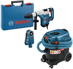 Bosch Blauw Combiset GBH 5-40 DCE + GAS 35 M AFC + GDE 68 - 0615A5004J