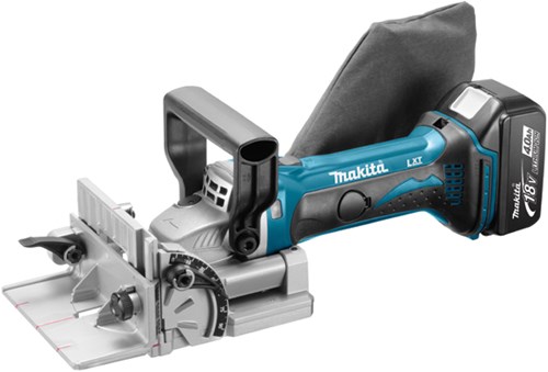 Makita DPJ180RTJ lamellenfrees op accu | 18v 5.0Ah Li-ion